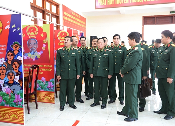 Bộ CHQS TP Hải phòng thực hiện tốt công tác chuẩn bị bầu cử